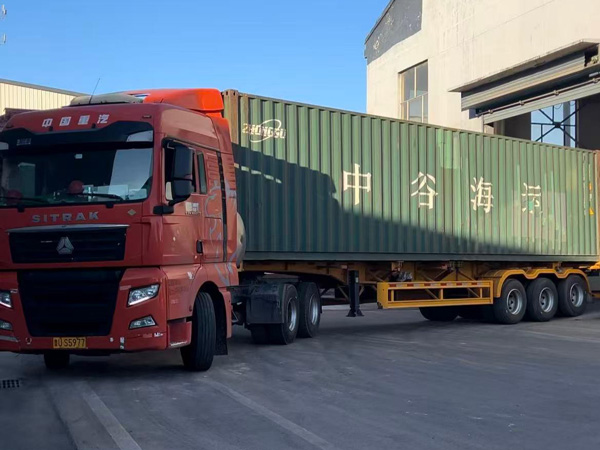 Russian electric furnace supporting dust collector loading and delivery