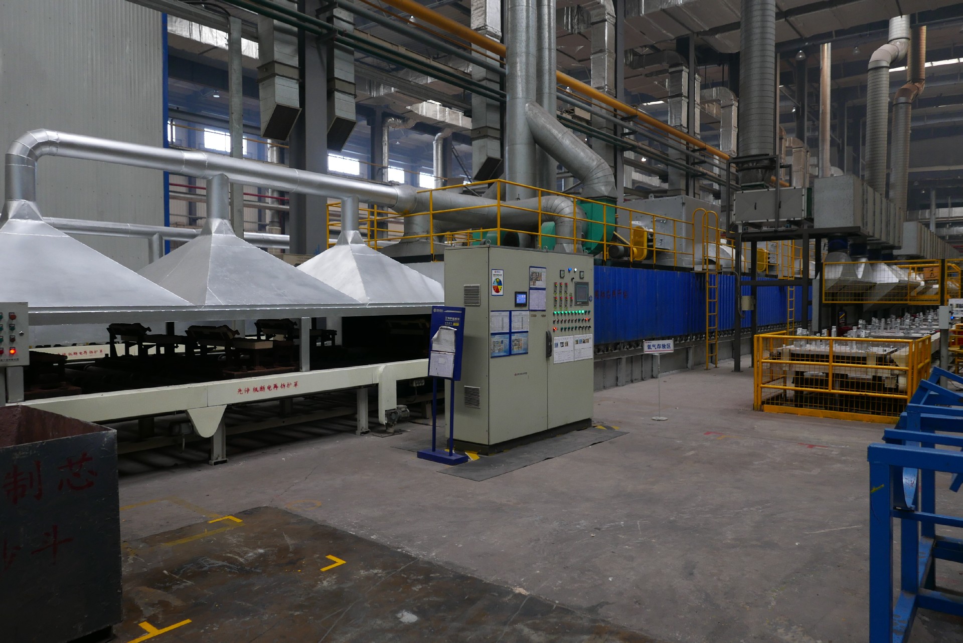 Dust collector for foundry use